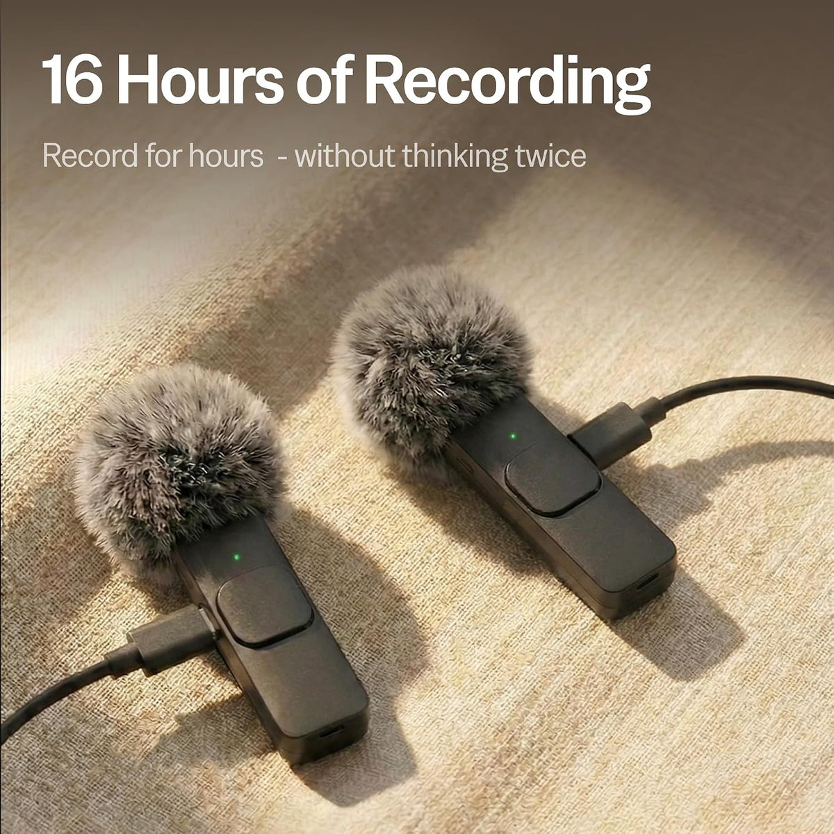 Latest Model – #1 Microphone for iPhone & Android, Wireless Mini Microphone, Clear Voice, Noise Cancelling, Lavalier Mic for ,YouTube & Interviews